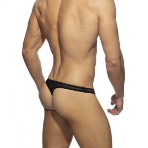 String FLOWERY LACE Noir