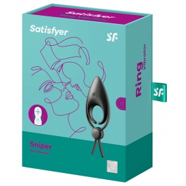 Cockring vibrant SNIPER Satisfyer 28mm Noir 2