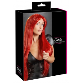 Perruque Cheveux longs Rouges 2