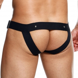 Jockstrap Cockring DNGEON Noir 2
