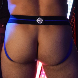 Jockstrap TROJAN Bleu 2