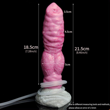 Gode éjaculateur Monster TULKI 18 x 4.6cm