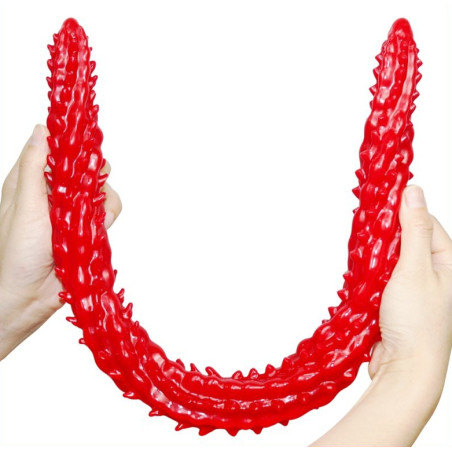 Gode Long BARBED 60 x 4cm Rouge