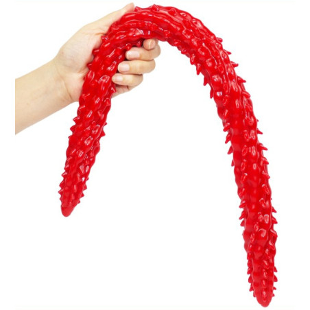 Gode Long BARBED 60 x 4cm Rouge