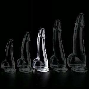 Gode transparent CLEAR DONG L 14 x 4.5cm