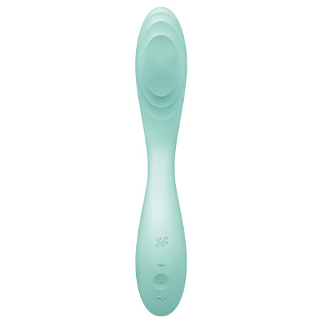 Stimulateur de Point G RRROLLING Satisfyer 22cm Menthe