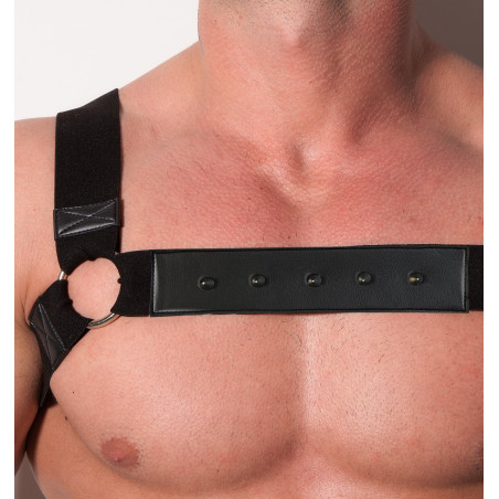 Harnais Fetish avec Pics BLACK RUBBER