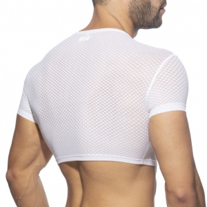 Crop Top FANTASY DIAMOND Blanc