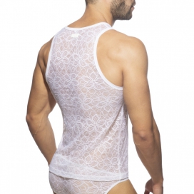 Débardeur FLOWERY LACE Blanc 2