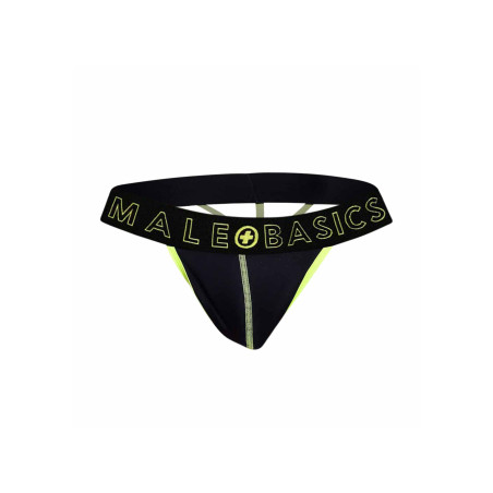 String NEON MaleBasics Noir-Jaune