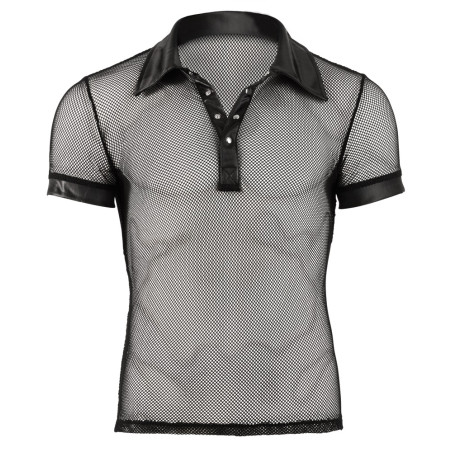 T-shirt sexy NET MEN Noir