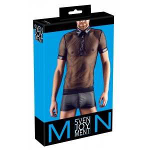T-shirt sexy NET MEN Noir