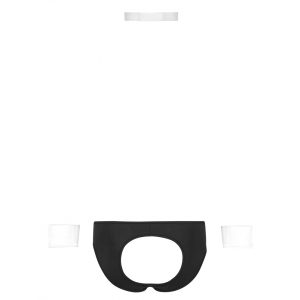 Ensemble Jock NESTOR SEXY Blanc