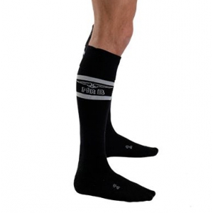 Chaussettes hautes URBAN FOOTBALL SOCKS Noir-Blanc