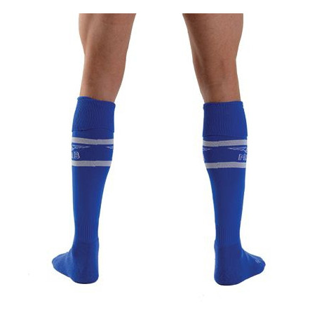 Chaussettes hautes URBAN FOOTBALL SOCKS Bleu-Blanc