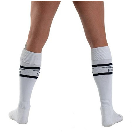 Chaussettes hautes URBAN FOOTBALL SOCKS Blanc-Noir