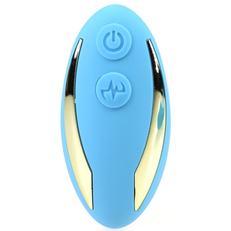 Cockring vibrant SHARK 29mm Bleu