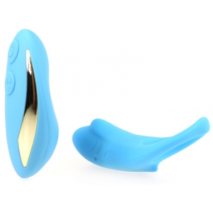 Cockring vibrant SHARK 29mm Bleu