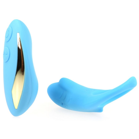 Cockring vibrant SHARK 29mm Bleu