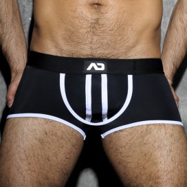 Jock Boxer AD Fetish Stripe noir et blanc