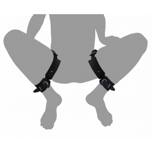 Entraves en cuir Cuisses/Chevilles