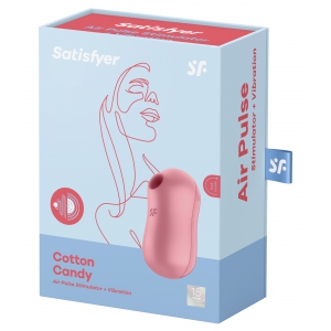 Stimulateur de clitoris COTTON CANDY Satisfyer Rose