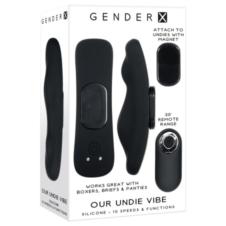Stimulateur de clitoris télécommandé OUR UNDIE VIBE 10 Vibrations