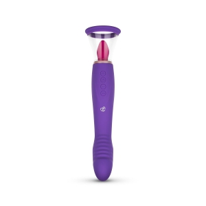 Stimulateur de Clitoris et point G PLEASURE PUMP 26cm