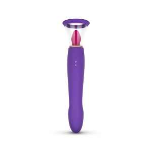 Stimulateur de Clitoris et point G PLEASURE PUMP 26cm