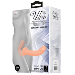 Gode ceinture sans harnais ULTRA PASSION 14 x 3.3cm