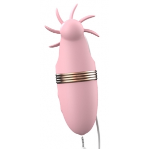 Stimulateur de clitoris rotatif MAGIC ROLL 13cm Rose