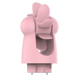Stimulateur de clitoris rotatif MAGIC ROLL 13cm Rose