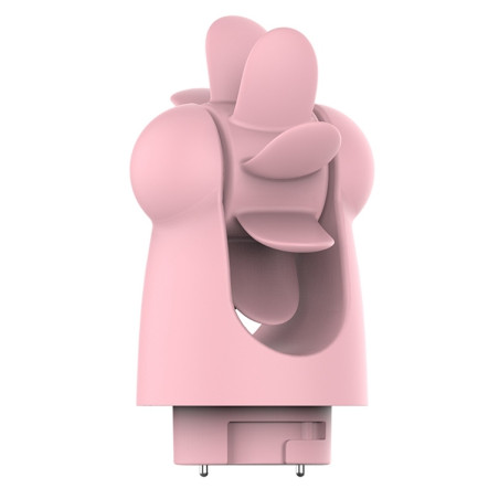 Stimulateur de clitoris rotatif MAGIC ROLL 13cm Rose