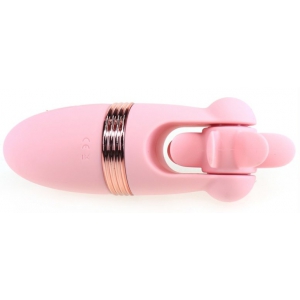 Stimulateur de clitoris rotatif MAGIC ROLL 13cm Rose