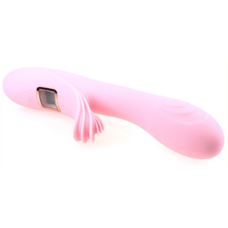 Vibro Rabbit chauffant LILO HEAT 23cm Rose