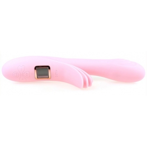 Vibro Rabbit chauffant LILO HEAT 23cm Rose