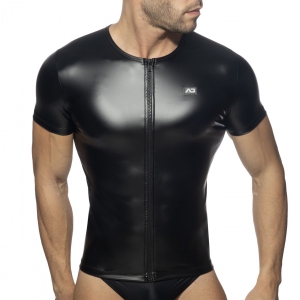 T-shirt ZIP FETISH Noir