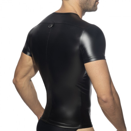 T-shirt ZIP FETISH Noir