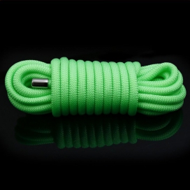 Corde de bondage LUMINOUS 5M Verte 2