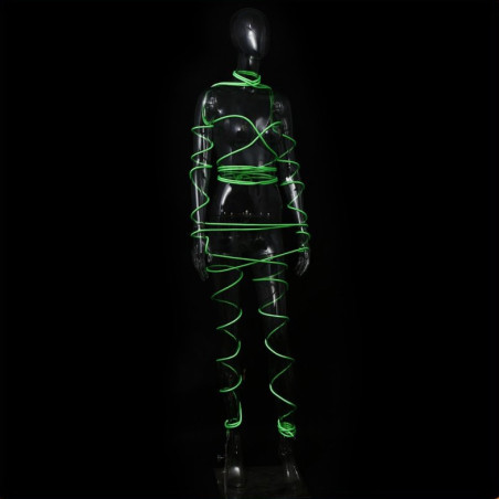 Corde de bondage LUMINOUS 10M Verte