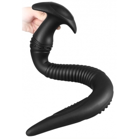 Gode long silicone VIKAELIS L 45 x 4.5cm Noir 2