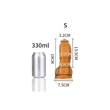 Gode Silicone ASHIKA S 14 x 5.5cm