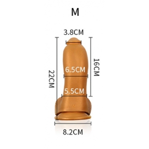 Gode Silicone ASHIKA M 16 x 6.5cm