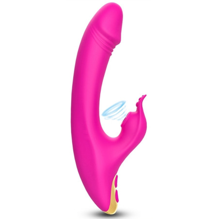 Vibro Rabbit à aspiration AMANT VIBE 22cm Rose