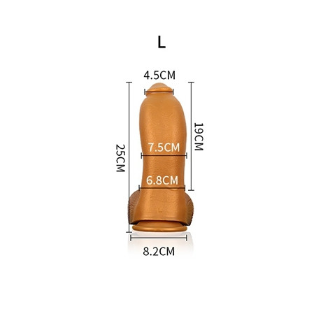 Gode Silicone ASHIKA L 19 x 7.5cm