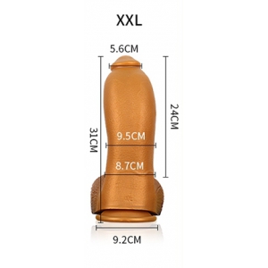Gode Silicone ASHIKA XXL 24 x 9.5cm