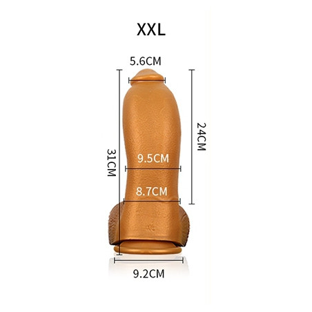 Gode Silicone ASHIKA XXL 24 x 9.5cm