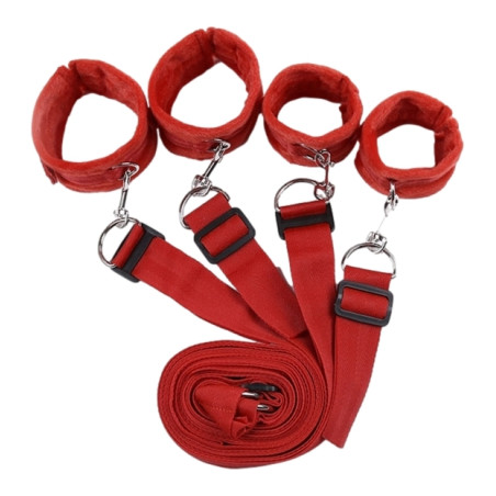 Kit Bondage pour le Lit Rouge