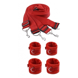 Kit Bondage pour le Lit Rouge 2