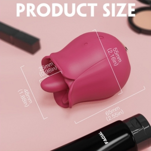 Accessoire Anulingus ROSE PRO 4 - 9 Vibrations